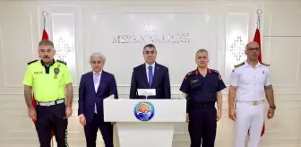 Mersin'de Terörle Mücadele ve Asayiş Değerlendirmesi