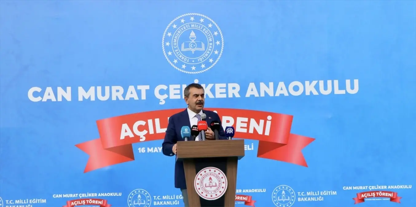Milli Eğitim Bakanı Tekin, Kocaeli'de anaokulu açılışında konuştu Açıklaması