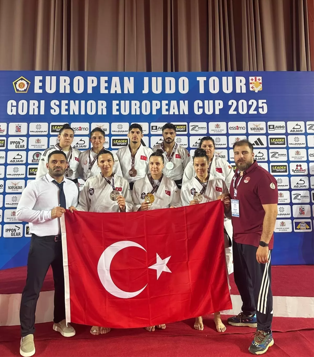 Milli Judocular Avrupa Kupası'nda 8 Madalya Kazandı