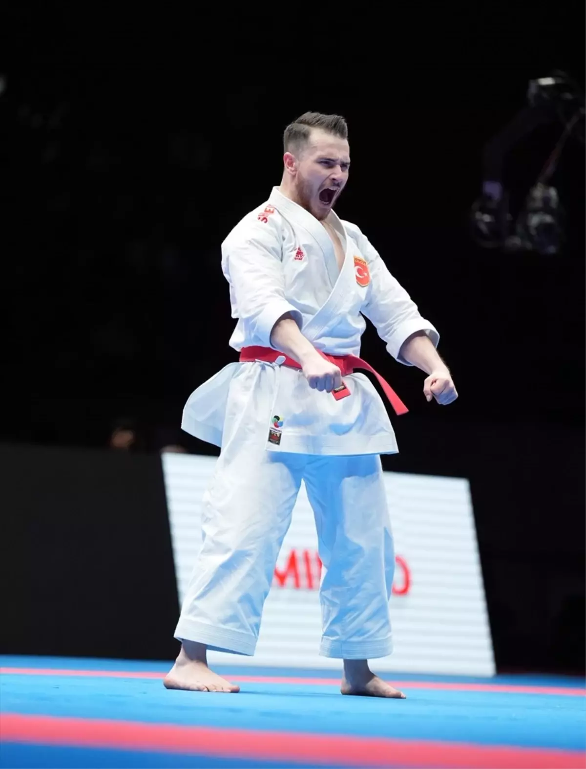 Enes Özdemir, Avrupa Büyükler Karate Şampiyonası'nda Altın Madalya Kazandı