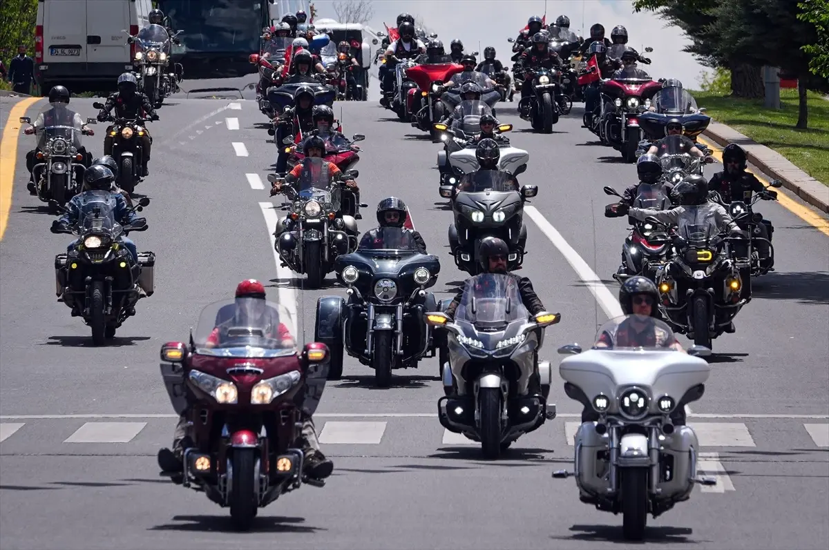 19 Mayıs İçin Motosikletli Anma Etkinliği Düzenlendi