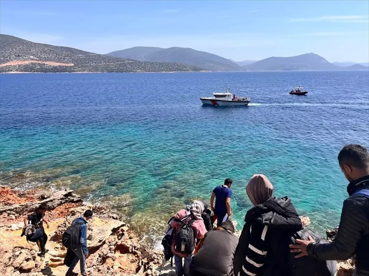 Bodrum'da 23 Düzensiz Göçmen Yakalandı