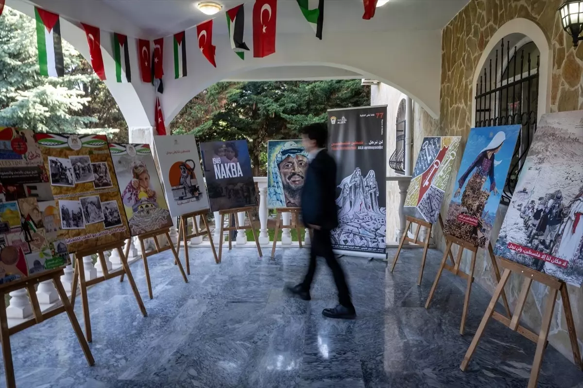 'Nekbe' 77. yılında Filistin'in Ankara Büyükelçiliği'nde anıldı