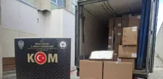 Niğde'de Kaçakçılık Operasyonu: 1 Milyon 50 Bin Dolu Makaron Ele Geçirildi