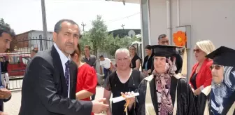 Ödemiş'te Okuma Yazma Kursunu Tamamlayanlara Sertifika Töreni