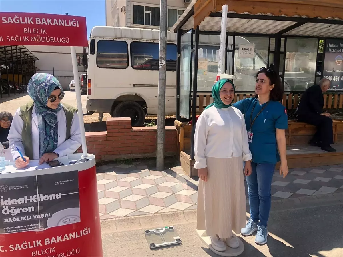 Osmaneli'nde Sağlıklı Yaşam İçin VKİ Ölçümleri Başlatıldı
