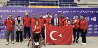 Milli Para Badmintoncular Bahreyn Turnuvası'nda 5 Madalya Kazandı