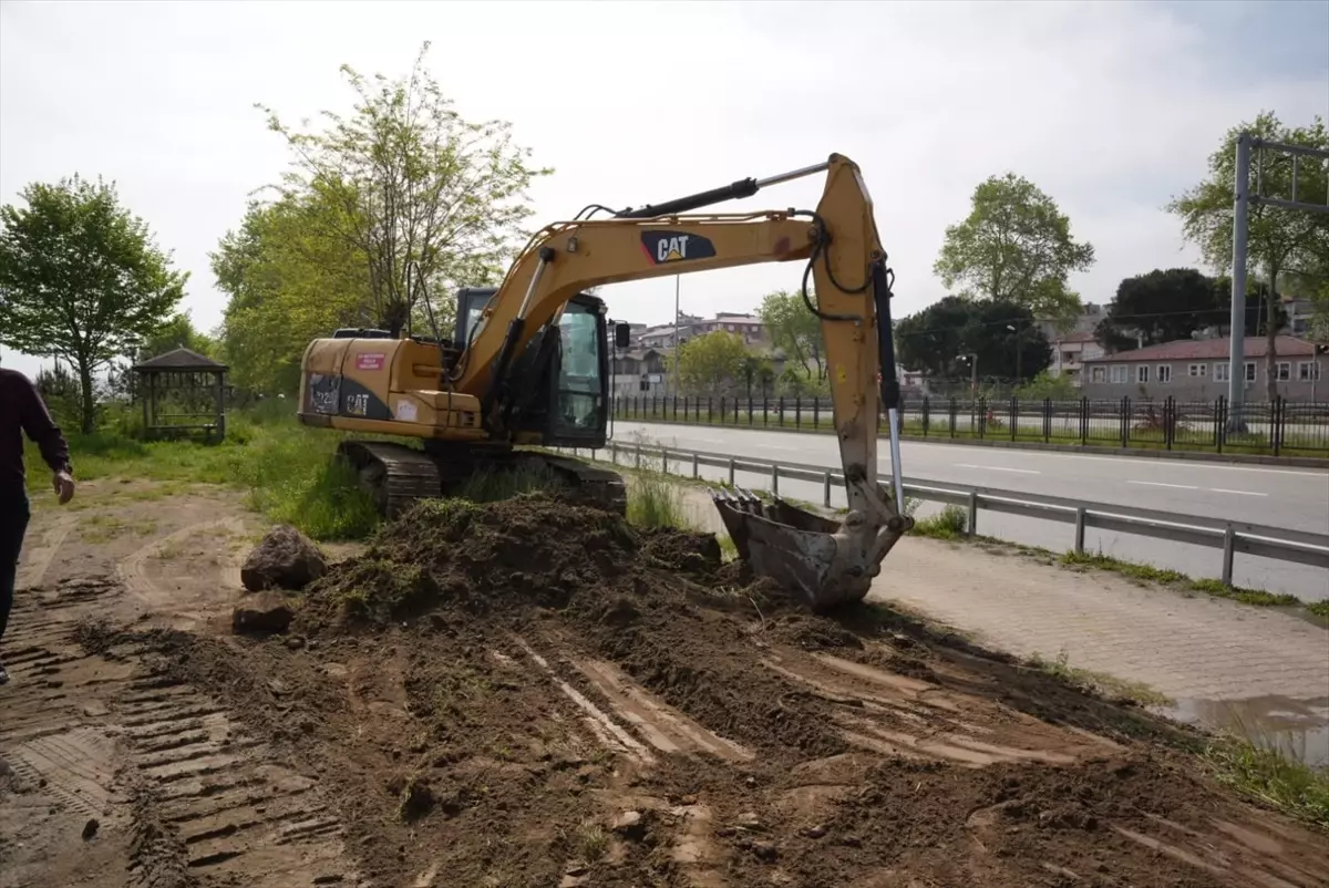 Giresun Piraziz'de Sahil Aydınlatma ve Spor Yolu Projesi Başladı