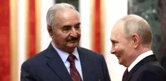 Putin, Halife Hafter'i Kremlin'de Kabul Etti