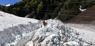 Rize'de Karla Mücadele Çalışmaları Devam Ediyor