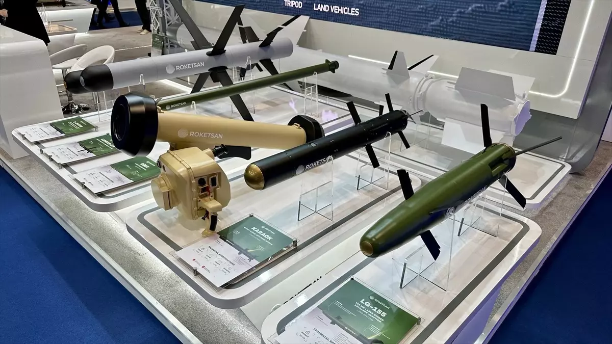 ROKETSAN, FEINDEF 2025 Fuarında Savunma Sistemlerini Tanıtıyor