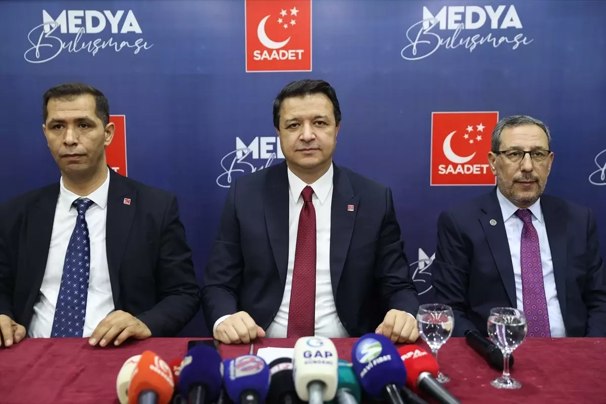 Saadet Partisi Genel Başkanı Arıkan, Şanlıurfa'da konuştu Açıklaması