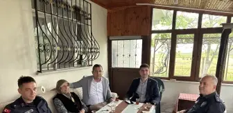 Samsun'da 15 Temmuz şehidinin annesine Anneler Günü ziyareti