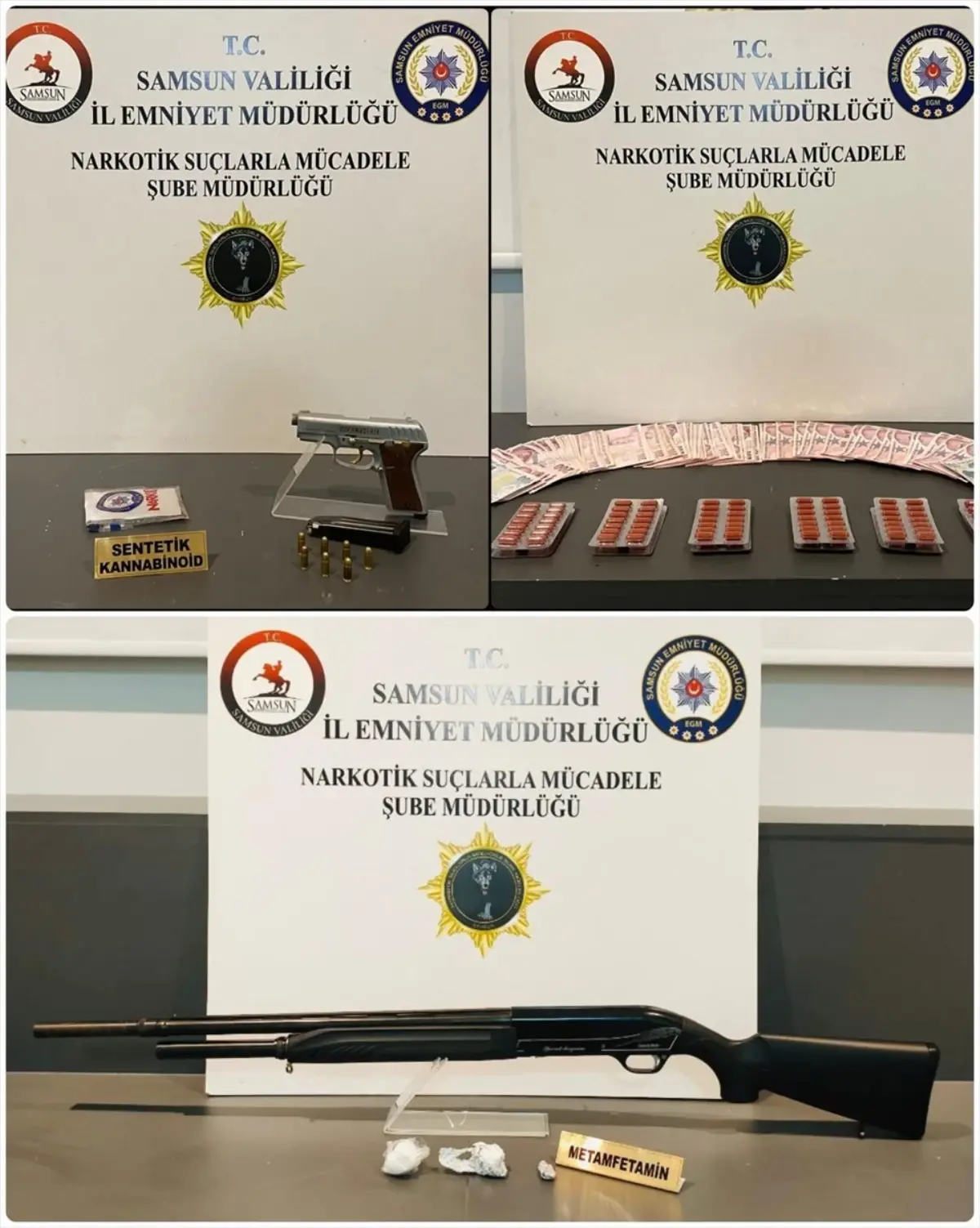Samsun'da Uyuşturucu Operasyonu: 5 Gözaltı