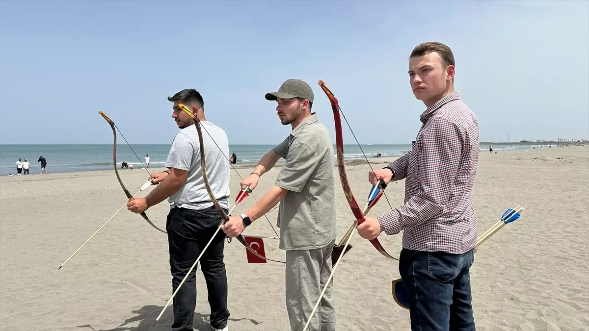 Samsun'da 'Hedef 1919' Projesiyle Geleneksel Okçuluk Deneyimi