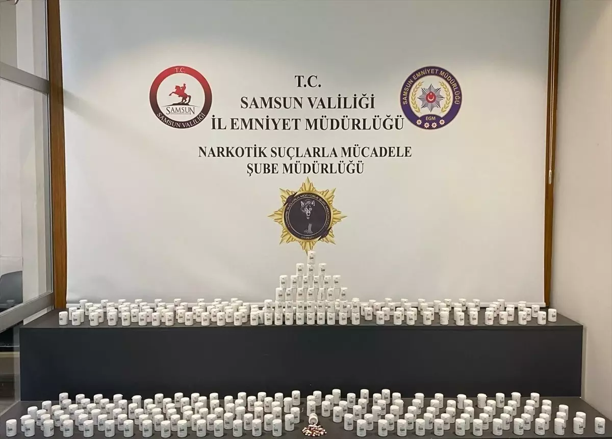 Samsun'da Uyuşturucu Operasyonu: 3 Gözaltı