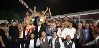Serik Yağlı Pehlivan Güreşleri'nin Şampiyonu Cengizhan Şimşek Oldu