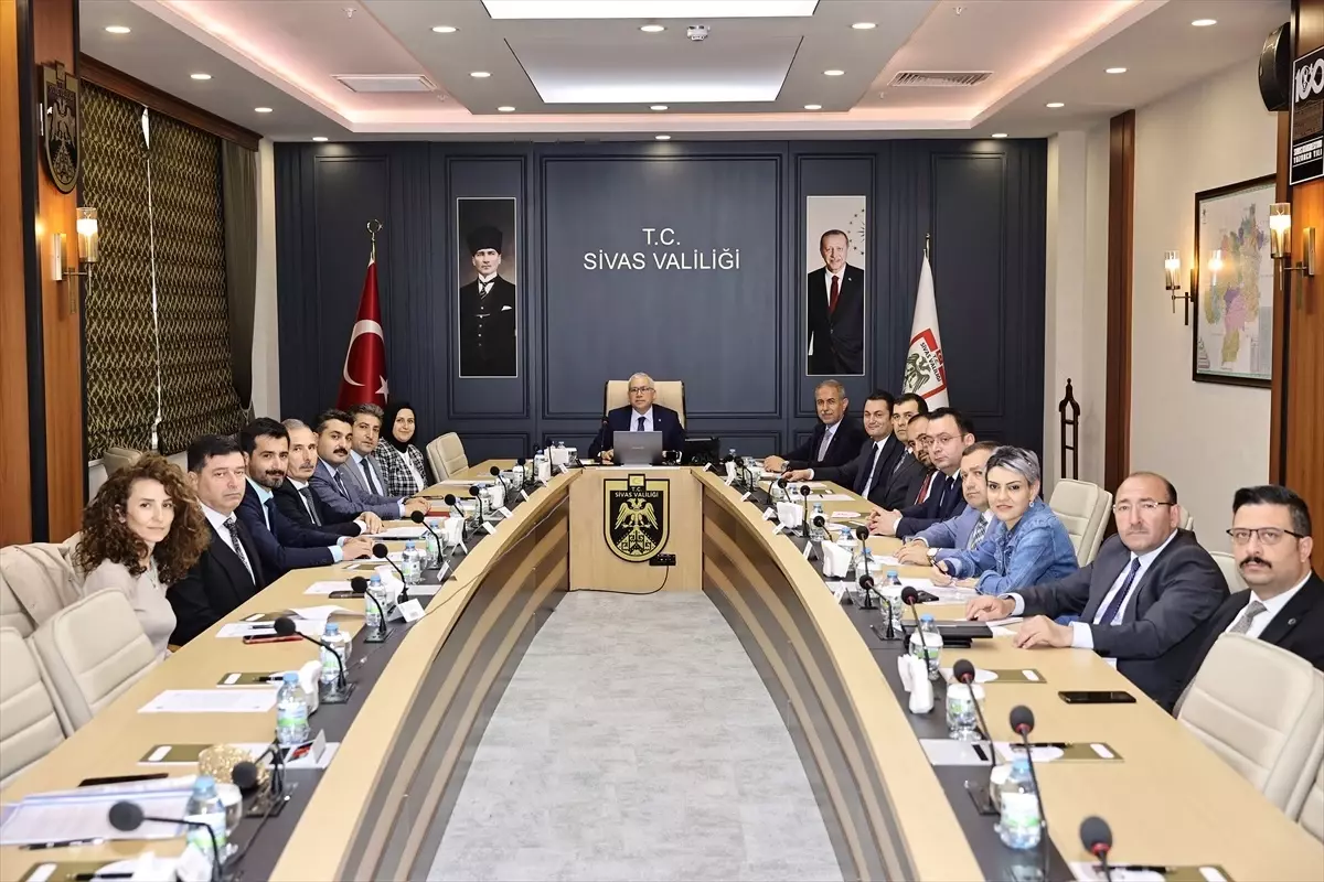 Sivas'ta Hayvanları Koruma Kurulu Toplantısı Yapıldı