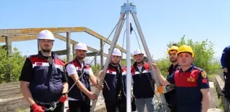 Amasya'da Ebelik ve Afet Yönetimi Projesi Kapsamında Tatbikat Gerçekleştirildi