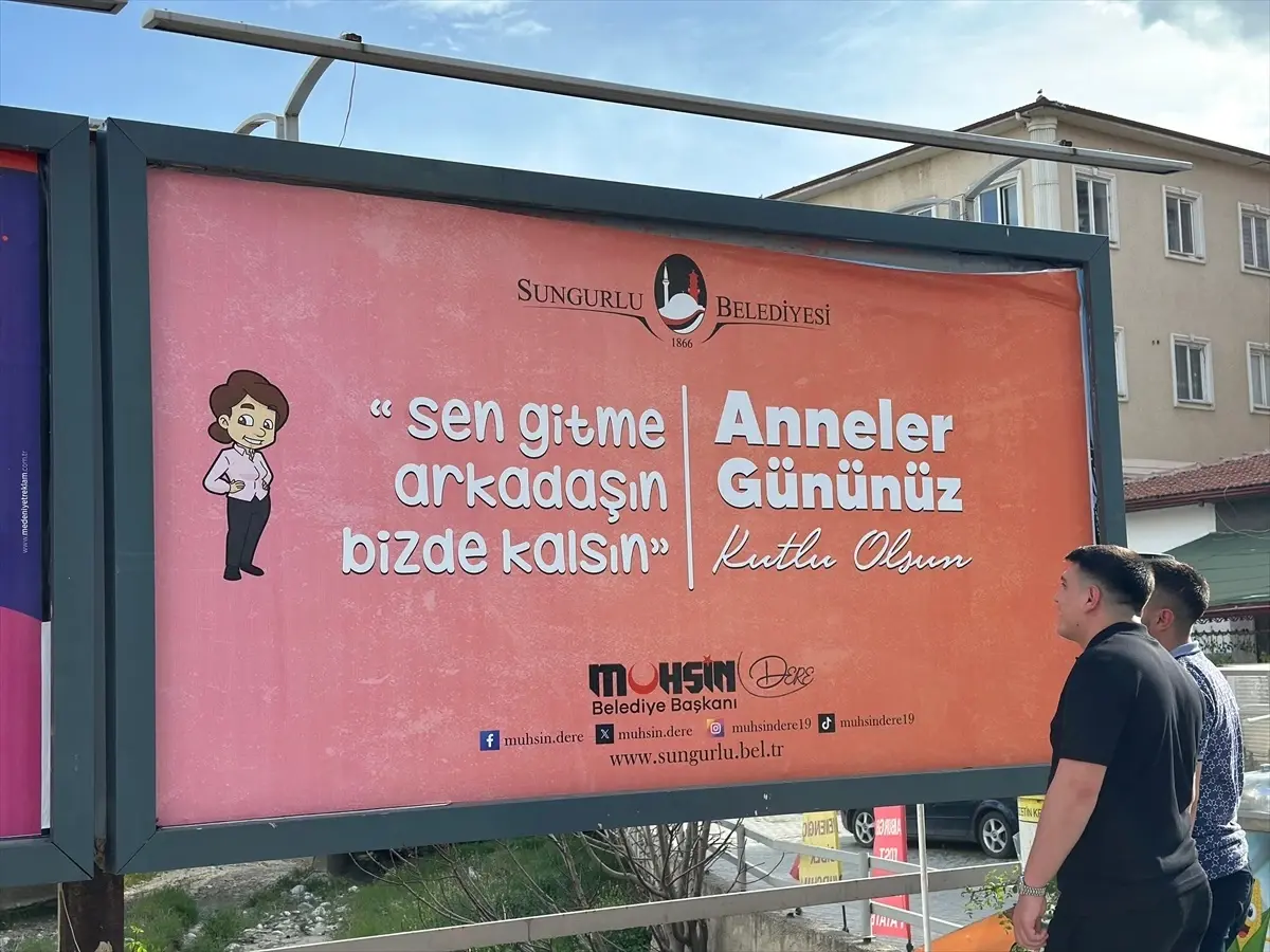 Sungurlu Belediyesi'nden Anneler Günü Kutlaması