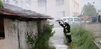 Amasya'da Yangın: Tek Katlı Ahşap Ev Kullanılamaz Hale Geldi