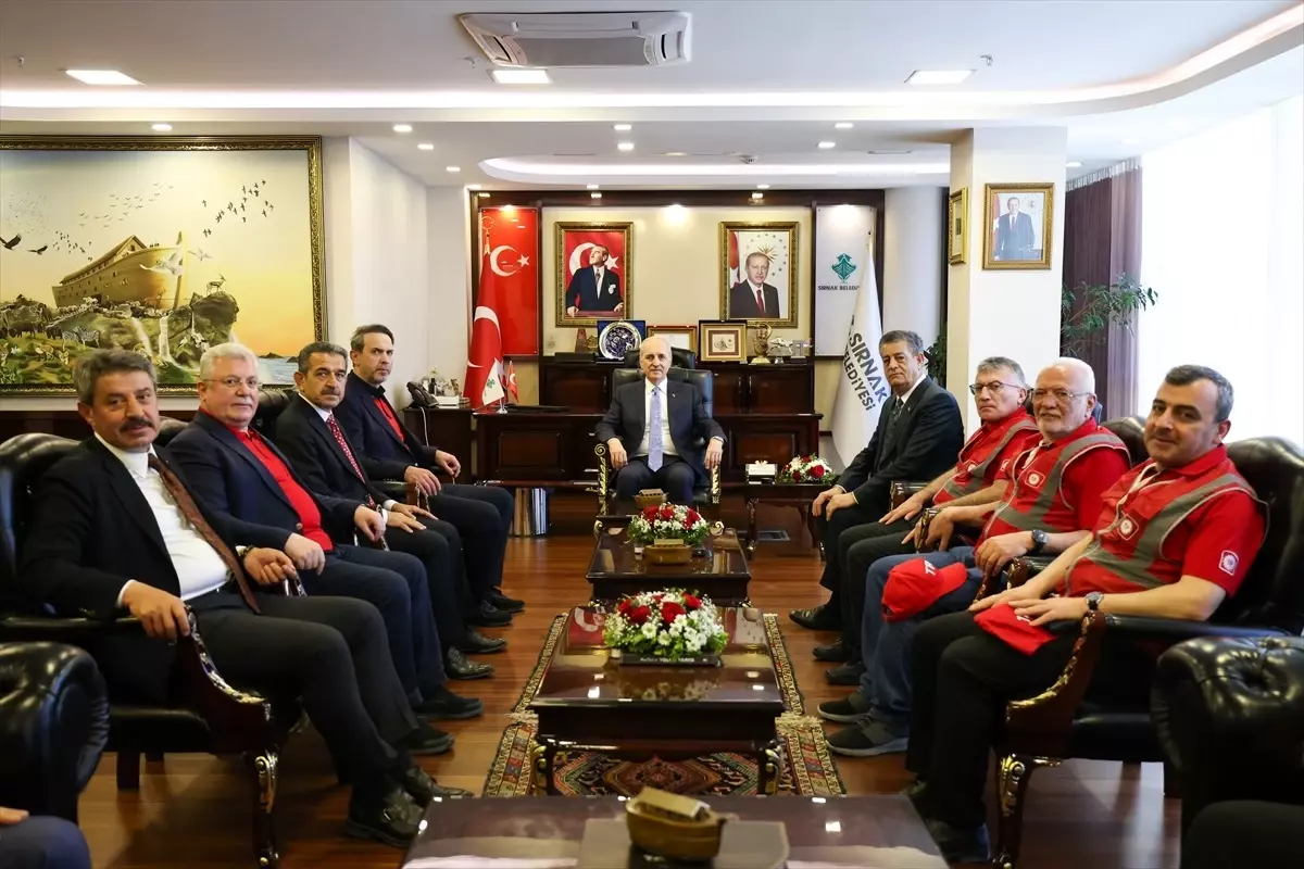 TBMM Başkanı Numan Kurtulmuş Şırnak'ta Ziyaretlerde Bulundu
