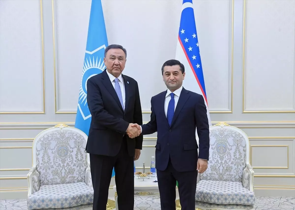 TDT Genel Sekreteri Ömüraliyev, Özbekistan Dışişleri Bakanı ile Görüştü