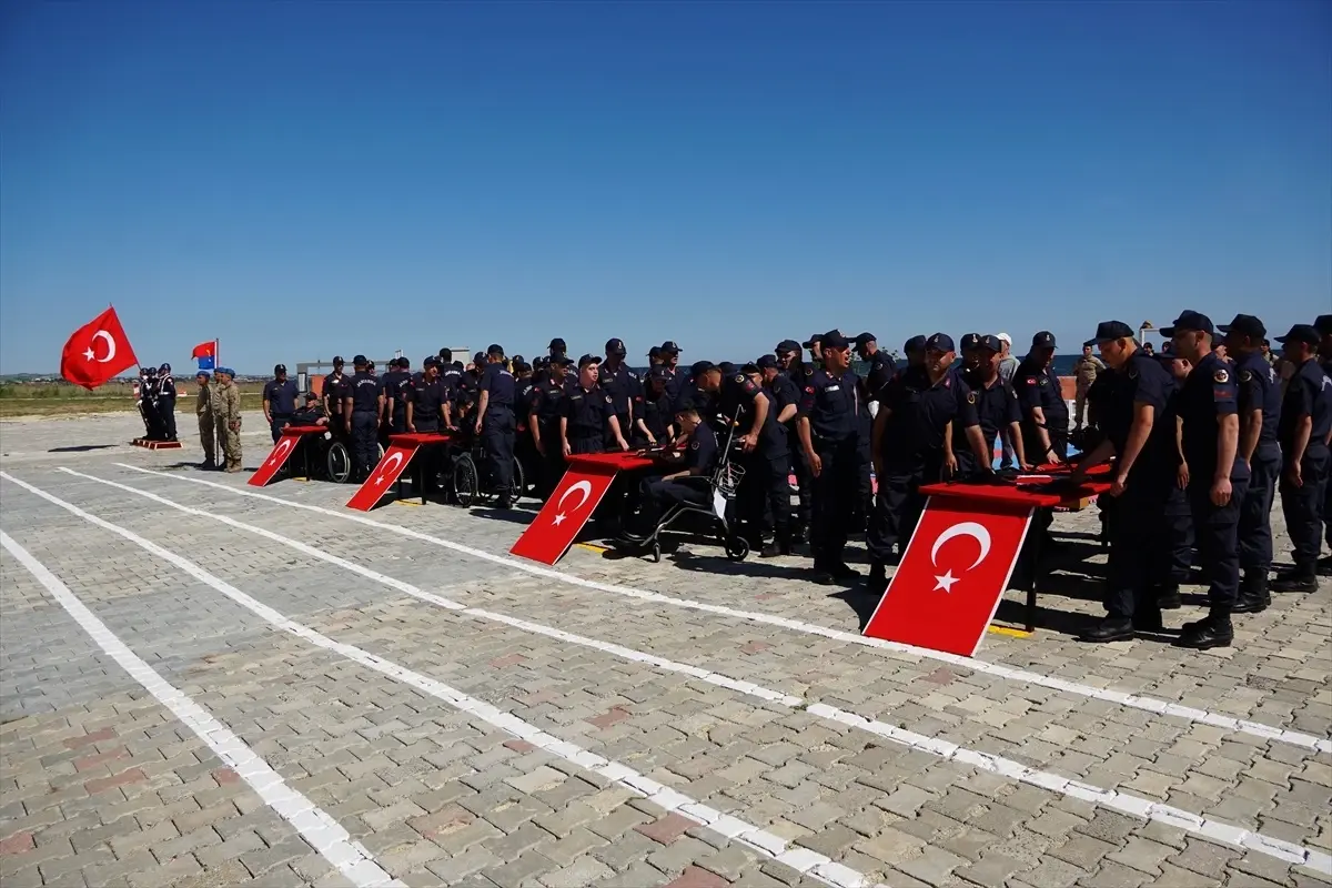 Tekirdağ'da Engelli Gençlerin Temsili Askerlik Yemin Töreni