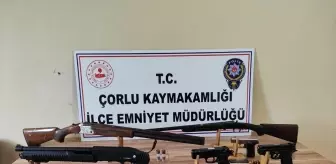 Tekirdağ'da Uyuşturucu ve Silah Operasyonu: 39 Zanlı Gözaltında