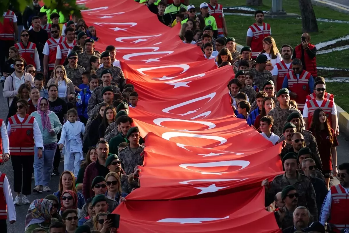 Tekirdağ'da 19 Mayıs İçin Özel Koreografi