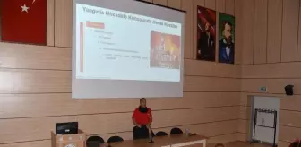Tekirdağ Namık Kemal Üniversitesi'nde Yangından Korunma ve Söndürme Stratejileri Eğitimi