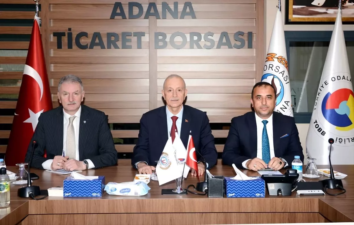 TMO Genel Müdürü Ahmet Güldal'dan Adana Ticaret Borsası Ziyareti