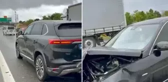 TOGG ile Mercedes çarpıştı, her gören aynı yorumu yaptı
