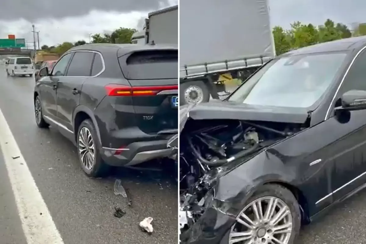 TOGG ile Mercedes çarpıştı, her gören aynı yorumu yaptı