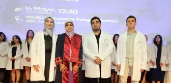 TOGÜ'de 35 Eczacılık Öğrencisine Beyaz Önlük Töreni