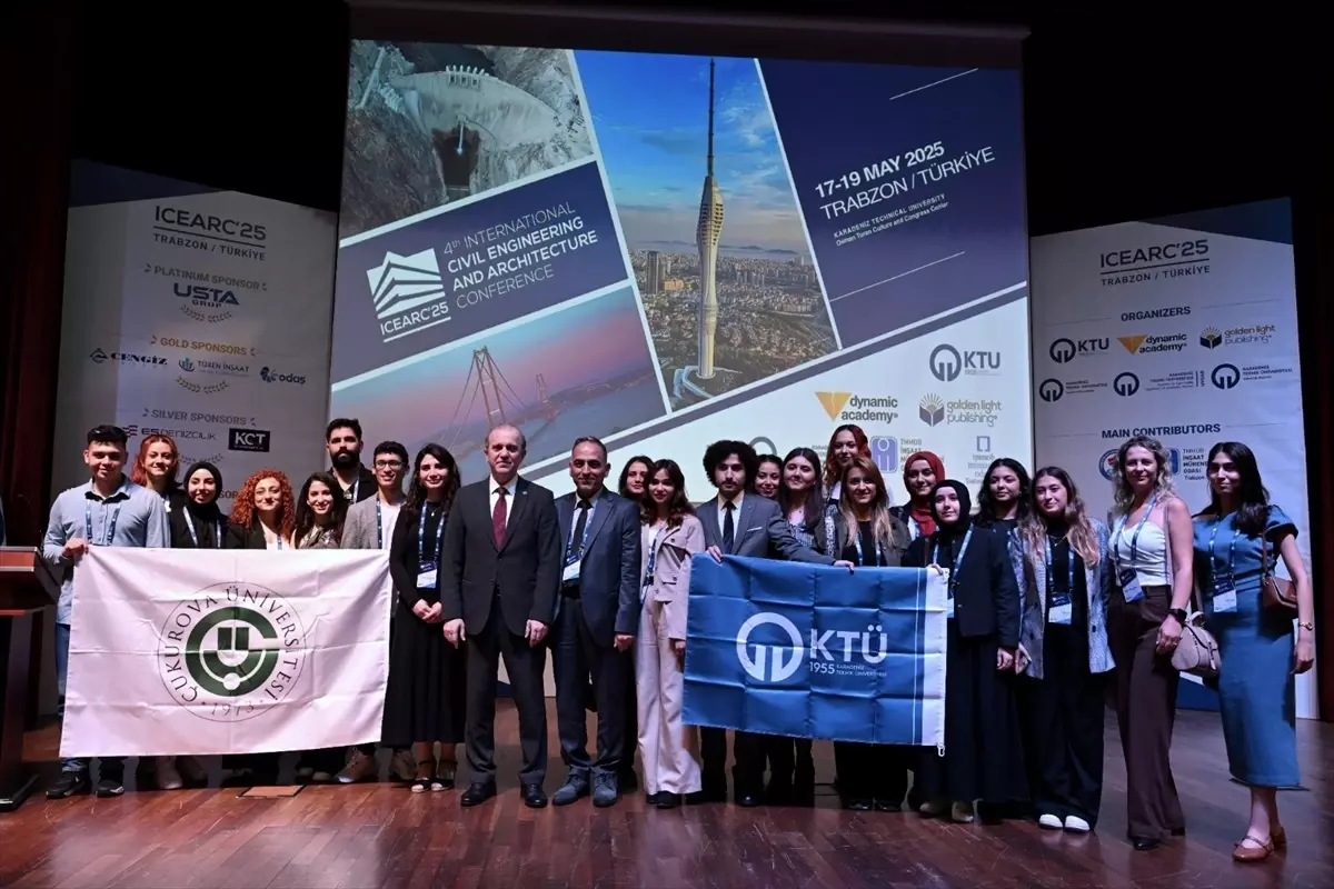 Trabzon'da Uluslararası İnşaat Mühendisliği ve Mimarlık Konferansı Başladı