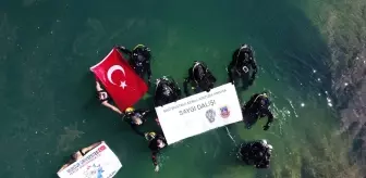 Tunceli'de 'Ata'ya Saygı Dalışı' Etkinliği