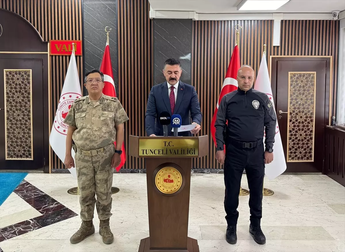 Tunceli'de PKK ve Organize Suç Örgütlerine Karşı 857 Operasyon Düzenlendi