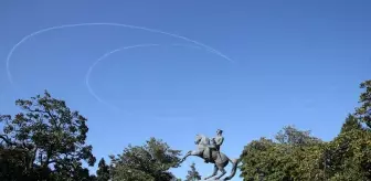 Türk Yıldızları ve SOLOTÜRK'ten Samsun'da Kutlama Gösterisi