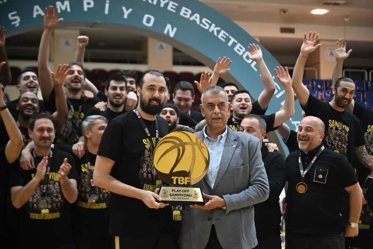 Esenler Erokspor, Türkiye Basketbol Süper Ligi'ne Yükseldi