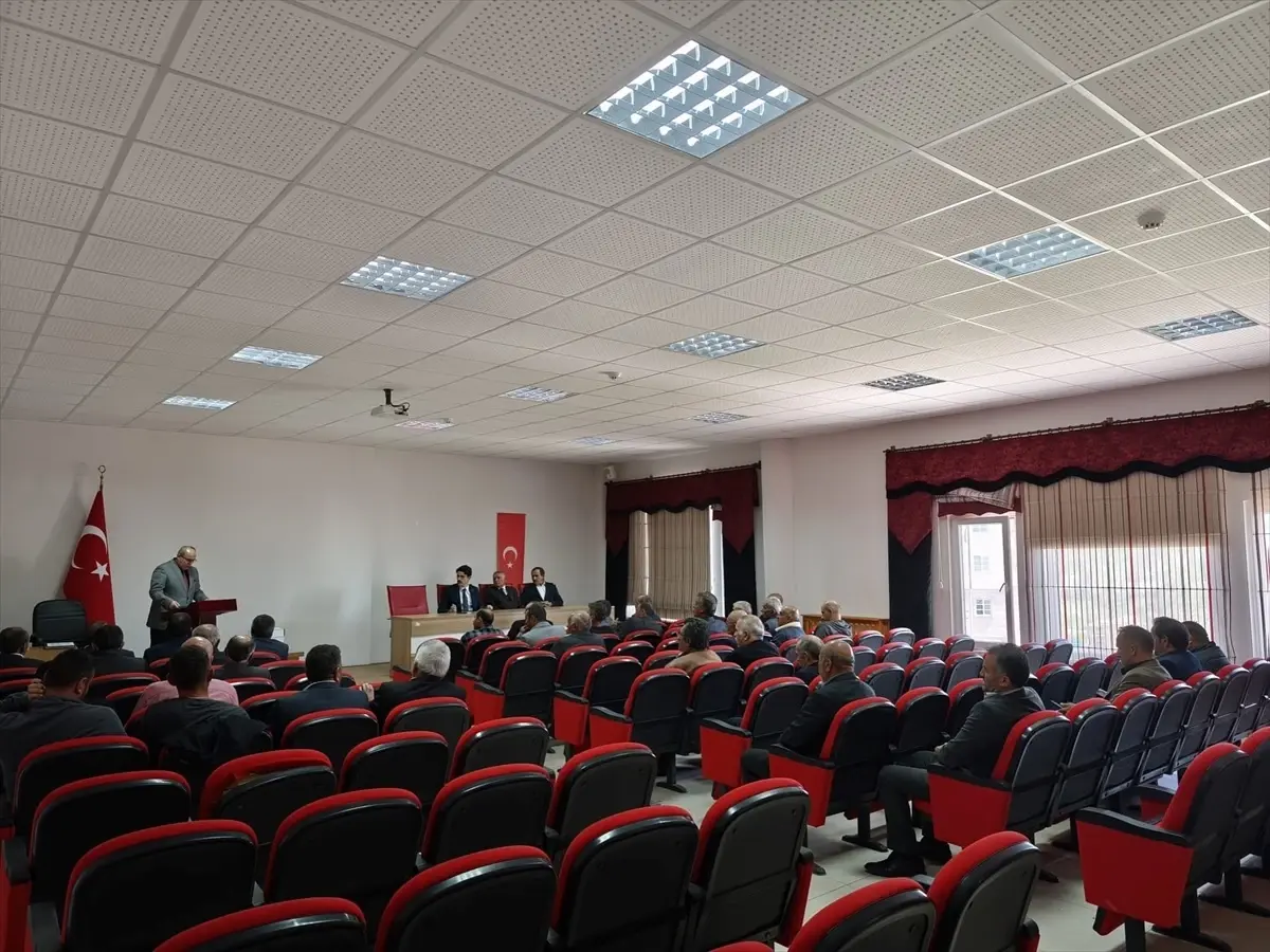 Ulaş'ta Köylere Hizmet Götürme Birliği Genel Kurul Toplantısı Gerçekleştirildi