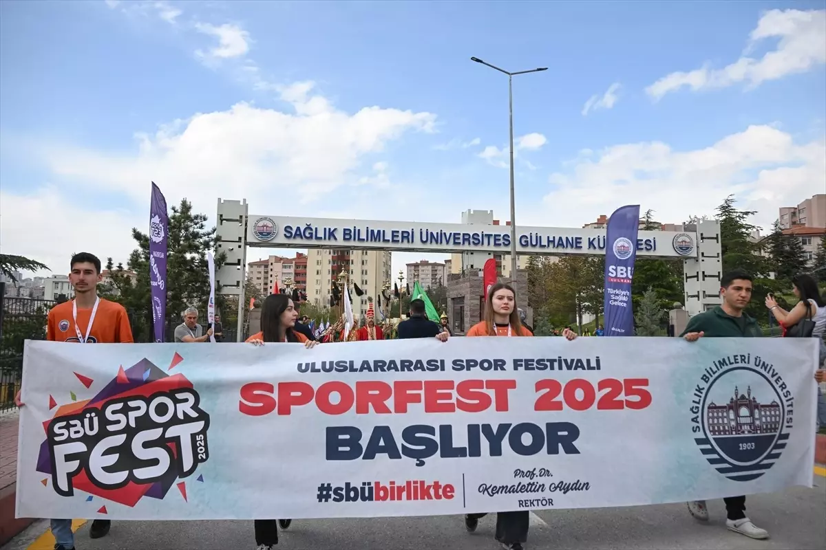 Uluslararası spor festivali Sporfest 2025 başladı