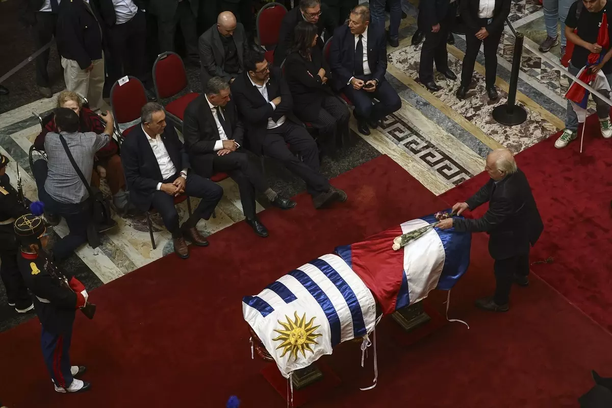 Eski Devlet Başkanı Jose Mujica'nın Cenaze Töreni Yapıldı