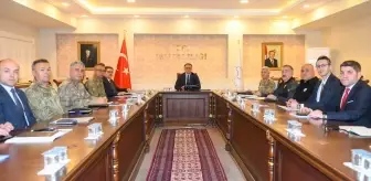 Van'da Asayiş ve Güvenlik Değerlendirme Toplantısı Yapıldı