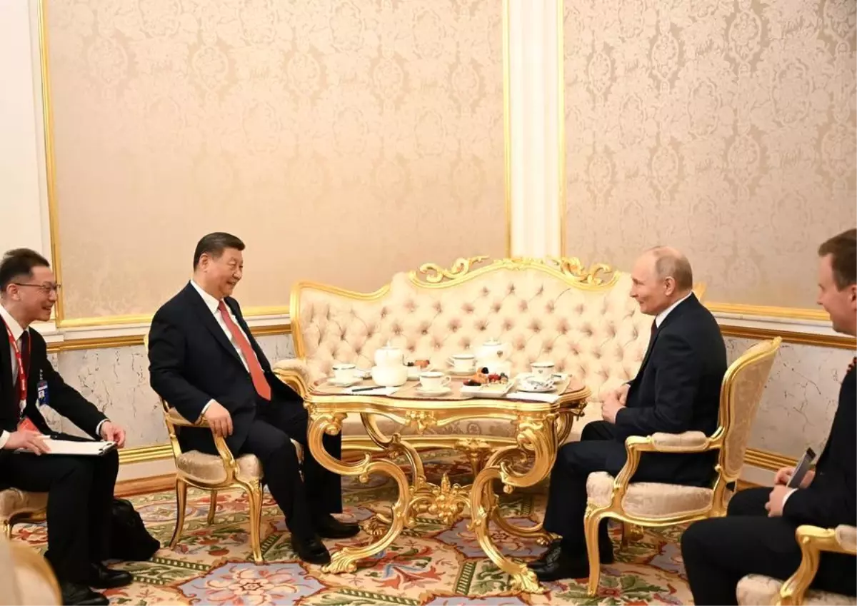 Xi ve Putin, Çin-Rusya İlişkileri ve Küresel Güvenlik Üzerine Görüşmelerde Bulundu