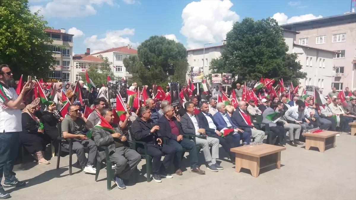 Çanakkale'de 'Gazze'ye Ses Ver' Konferansı Düzenlendi