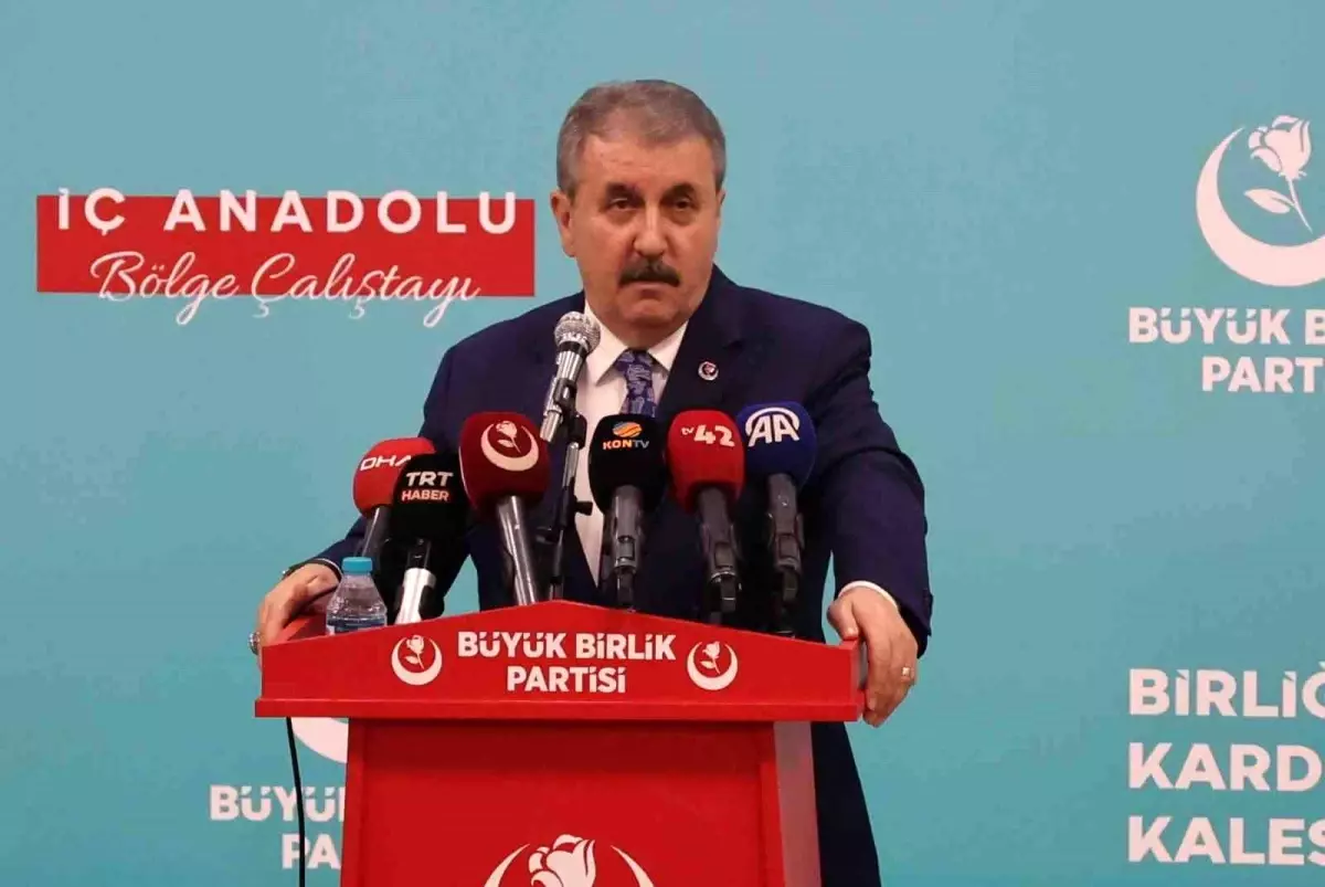 BBP Genel Başkanı Destici: 'Gazze sadece bir toprak, kara parçası değildir'