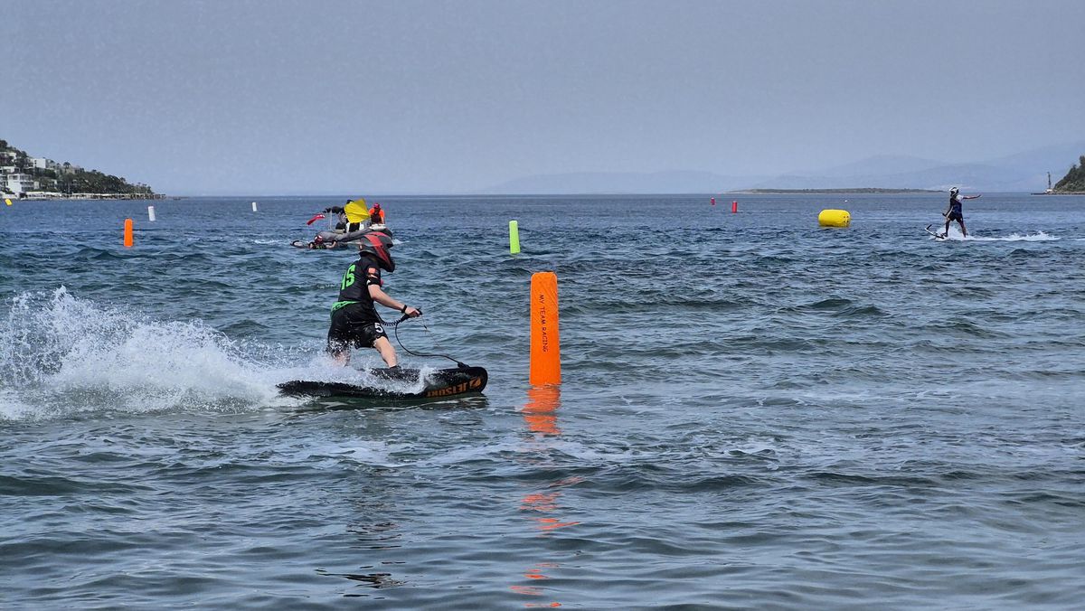 Bodrum'da Su Jeti ve Motosurf Türkiye Şampiyonası Başladı