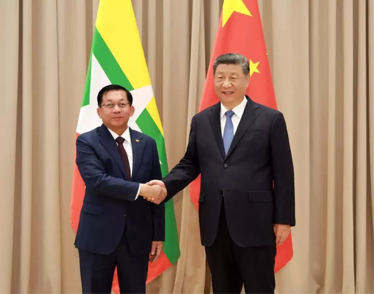 Çin ve Myanmar Liderlerinden Stratejik İşbirliği Vurgusu