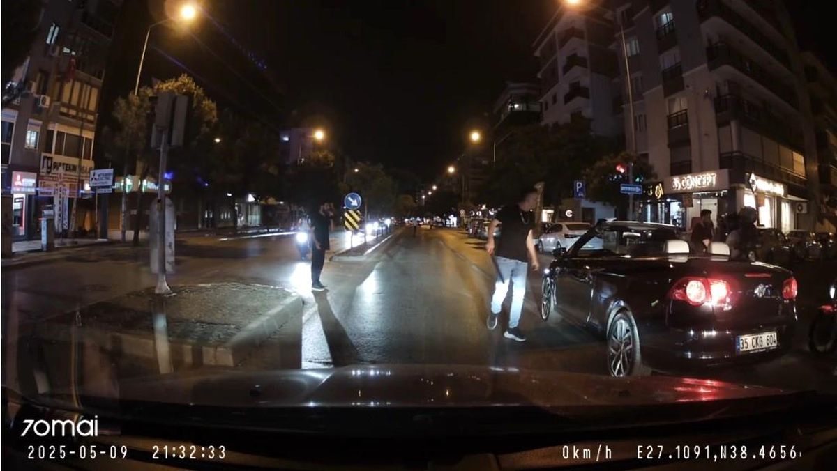 Trafik Tartışmasında Döner Bıçağı Çeken Saldırgan Yakalandı